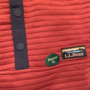 L.L. Bean Airlight Knit Pullover Mens Sweatshirt/jacket